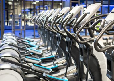 Precor Fitness Equipment at Level Fitness Club premier full-service gym in Yorktown